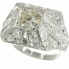 Bague cocktail diamants