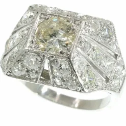 Bague cocktail diamants