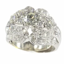 Bague cocktail diamants