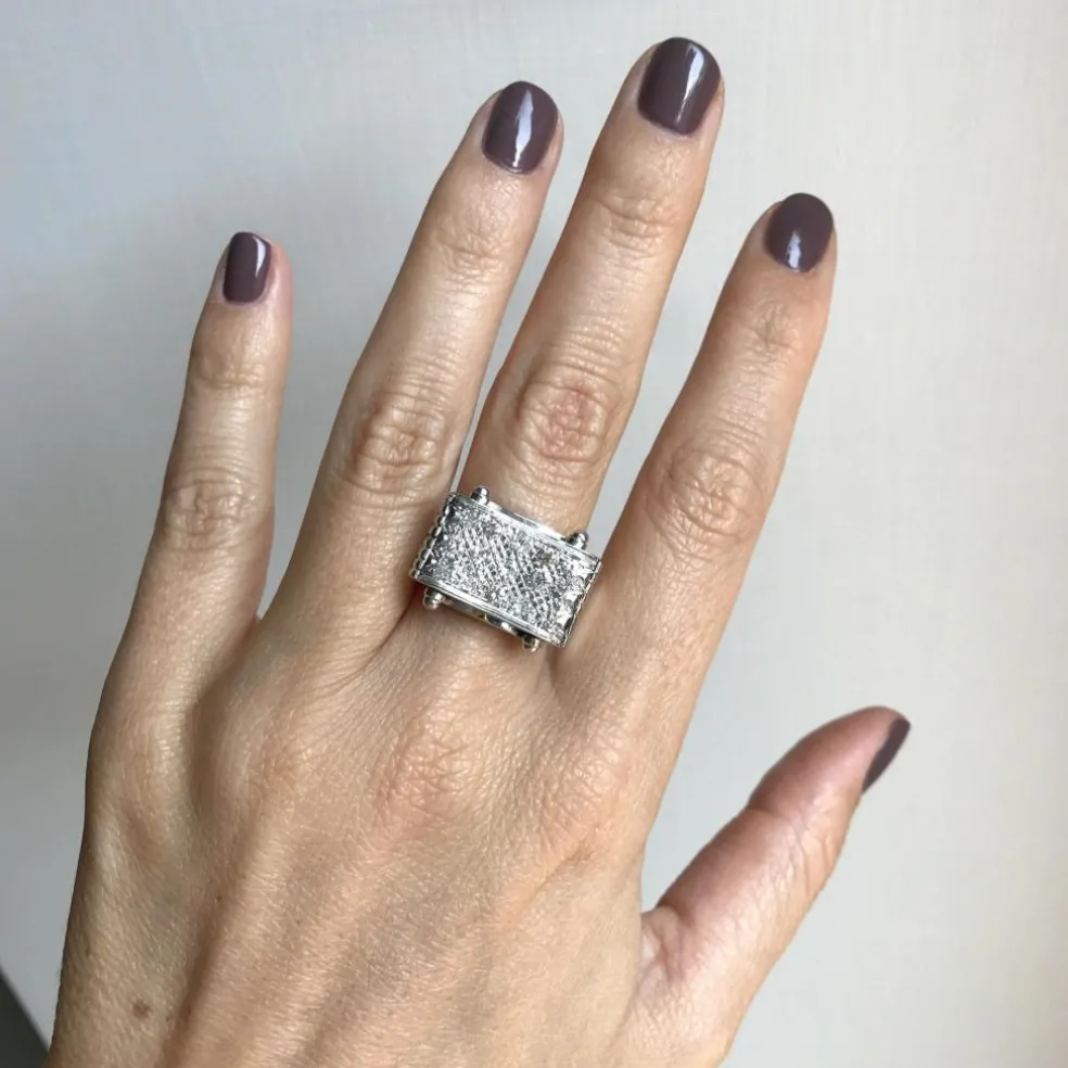 Bague cocktail Diamants