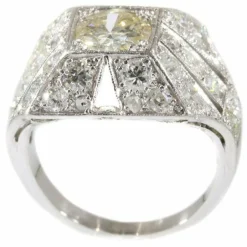 Bague cocktail diamants