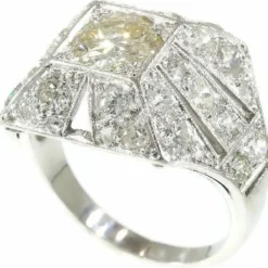 Bague cocktail diamants