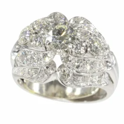 Bague cocktail diamants