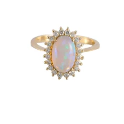 Bague cocktail en or jaune