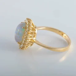 Bague cocktail en or jaune