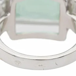 Bague Cocktail Or blanc Béryl