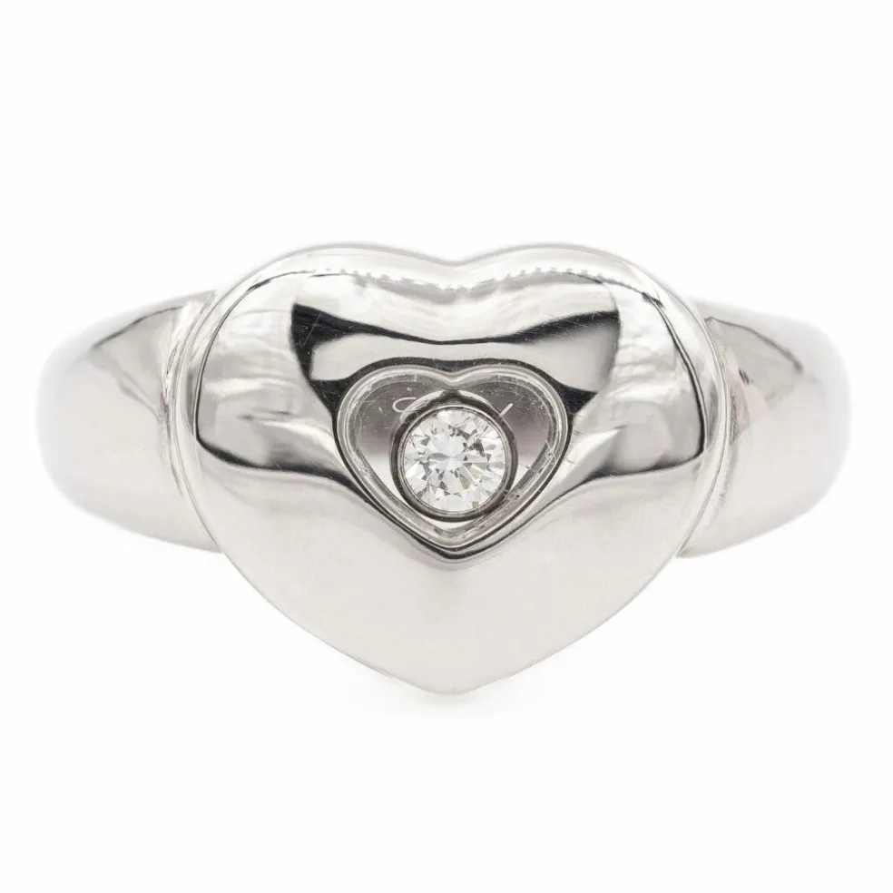Bague Cocktail Or blanc Diamant