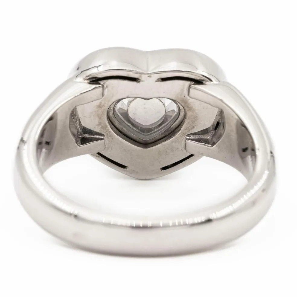 Bague Cocktail Or blanc Diamant