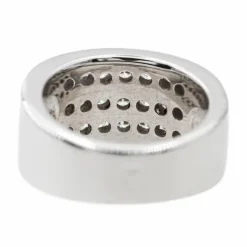 Bague Cocktail Or blanc Diamant