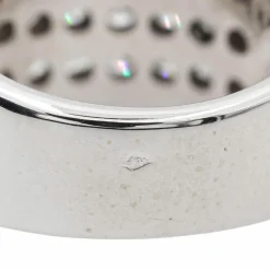Bague Cocktail Or blanc Diamant