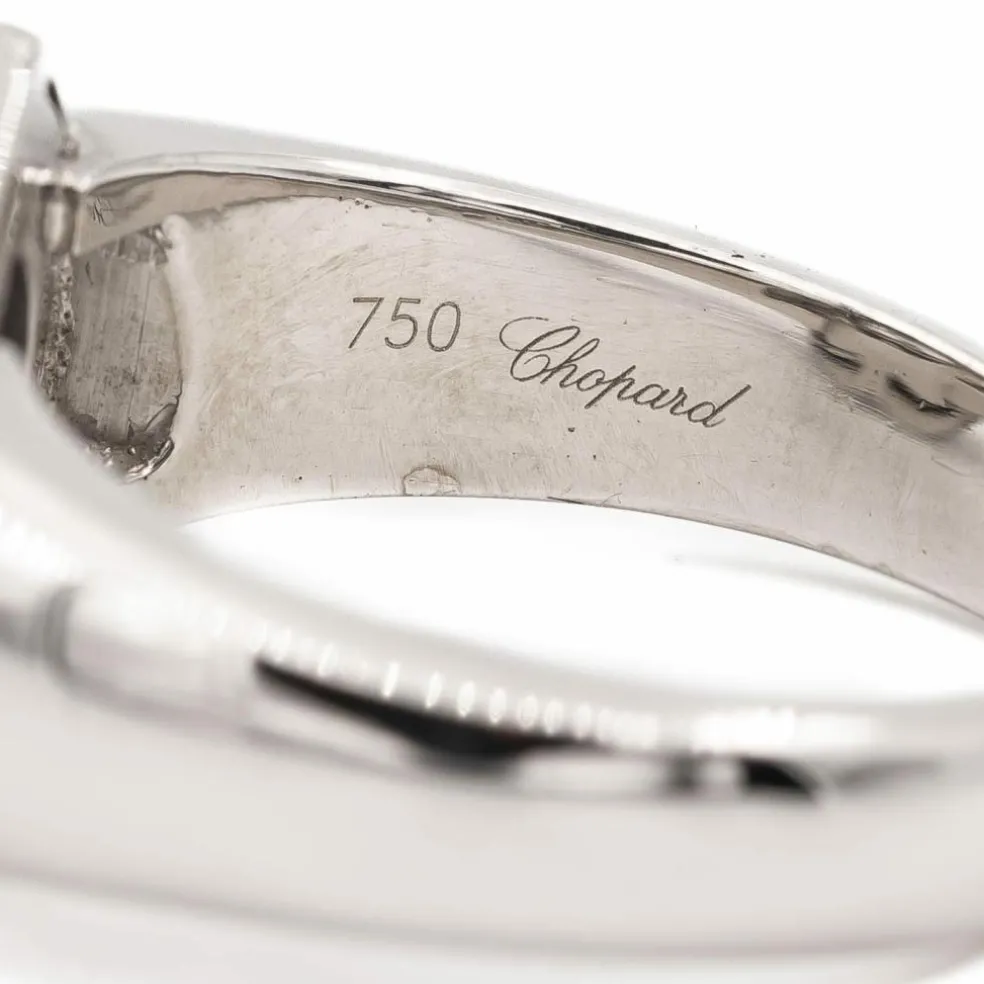 Bague Cocktail Or blanc Diamant