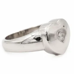 Bague Cocktail Or blanc Diamant
