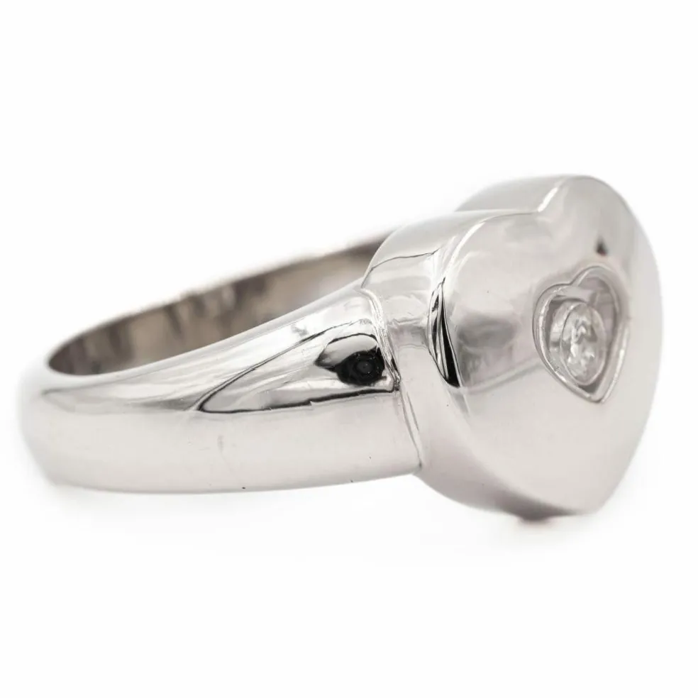 Bague Cocktail Or blanc Diamant
