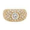 Bague Cocktail Or jaune Diamant