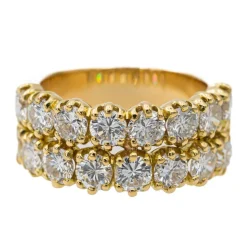 Bague Cocktail Or jaune Diamant