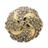 Bague Cocktail Or jaune Diamant