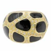 Bague Cocktail Or jaune Diamant