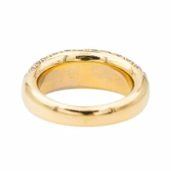 Bague Cocktail Or jaune Diamant