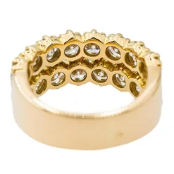 Bague Cocktail Or jaune Diamant