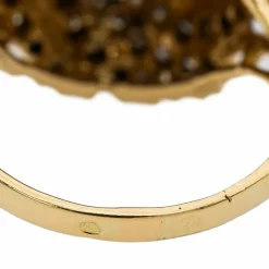 Bague Cocktail Or jaune Diamant