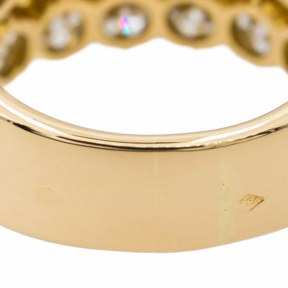 Bague Cocktail Or jaune Diamant