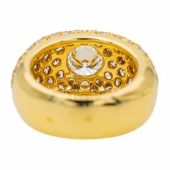 Bague Cocktail Or jaune Diamant