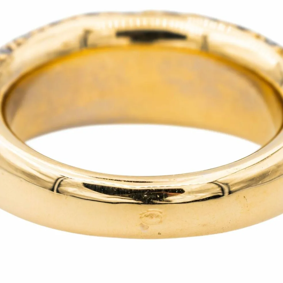 Bague Cocktail Or jaune Diamant