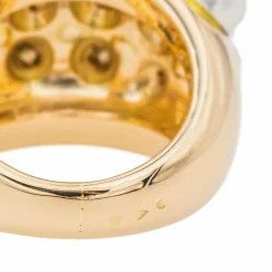Bague Cocktail Or jaune Perle