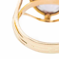 Bague Cocktail Or rose Améthyste