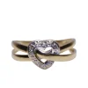 Bague Coeur Diamants