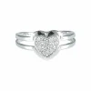 Bague Coeur Diamants