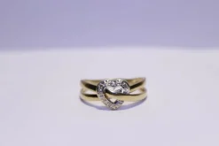 Bague Coeur Diamants
