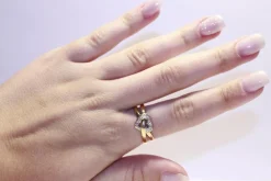 Bague Coeur Diamants