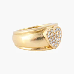 Bague Coeur Diamants