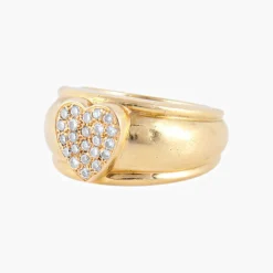 Bague Coeur Diamants