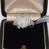 Bague coeur en diamant