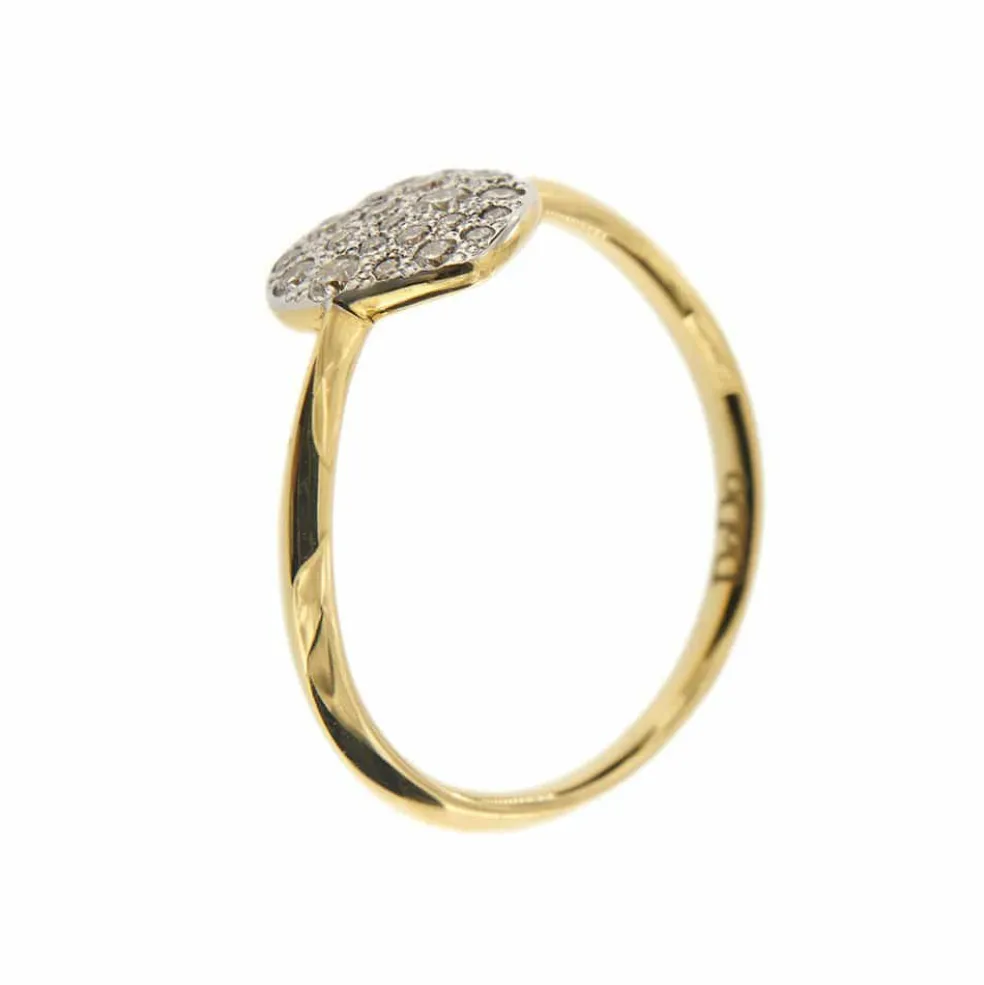 Bague coeur précieux