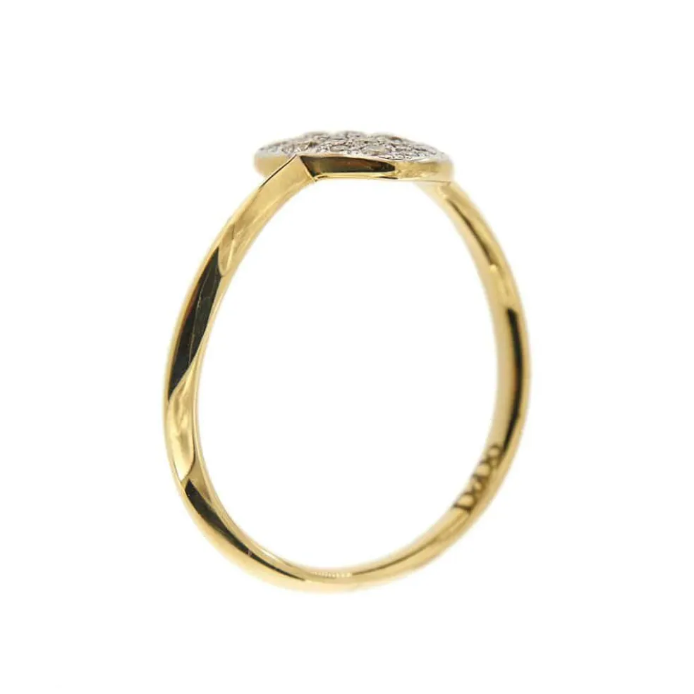 Bague coeur précieux