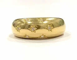 Bague constellation en Or jaune & diamants