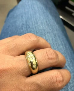 Bague constellation en Or jaune & diamants
