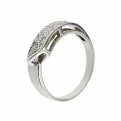 Bague Contrarié avec diamants