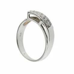 Bague Contrarié avec diamants