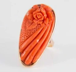 Bague Corail