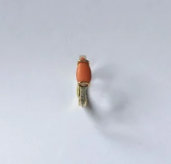 Bague Corail & diamants