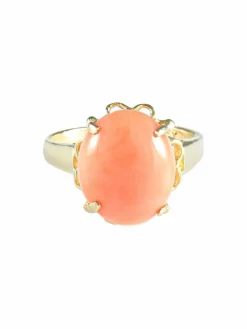 Bague Corail Peau d'Ange