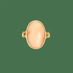 Bague corail peau d'ange