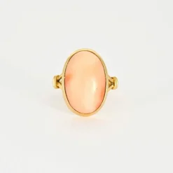 Bague corail peau d'ange