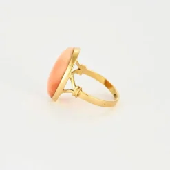 Bague corail peau d'ange
