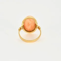 Bague corail peau d'ange