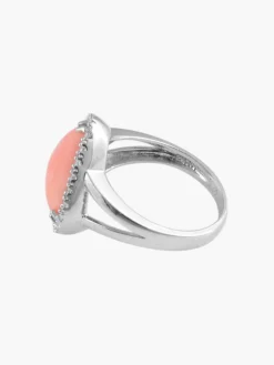 Bague Corail Peau d'Ange